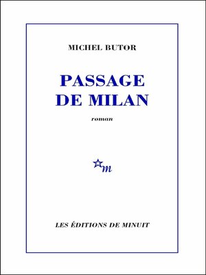 cover image of Passage de Milan